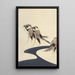 Skizzenbuch und Manga Pl37 - Ogino Issui — gerahmtes Bild an der Wand