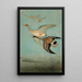Gänse im Flug - Ohara Koson — gerahmtes Bild an der Wand