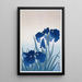 Iris - Ohara Koson — gerahmtes Bild an der Wand