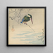Martin-pêcheur - Ohara Koson — gerahmtes Bild an der Wand
