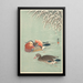 Enten Mandarinen - Ohara Koson — gerahmtes Bild an der Wand