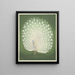Pfau - Ohara Koson — gerahmtes Bild an der Wand