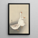 Zwei Gänse - Ohara Koson — gerahmtes Bild an der Wand