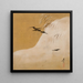 Vögel im Schnee - Shibata Zeshin — gerahmtes Bild an der Wand