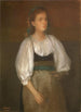 Junge italienische Mädchen - Okada Saburōsuke — Ansicht des Kunstwerks