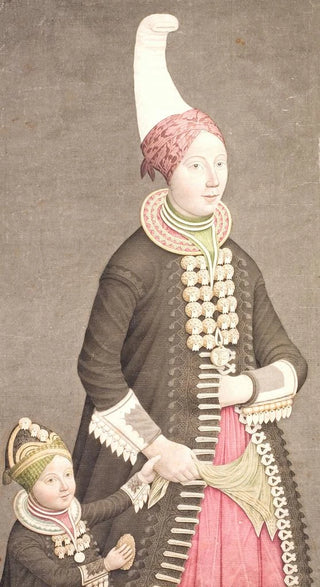 Olavius - Kvinde og pige ifrt islandsk dragter.webp