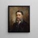 Chester Alan Arthur - Ole Peter Hansen Balling — gerahmtes Bild an der Wand