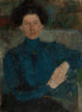 Portrait von Maria Koniewska-Kalinowska 1875-1968 Malerin - Olga Boznańska — Ansicht des Kunstwerks