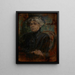 Portrait von Berta Dylion - Olga Boznańska — gerahmtes Bild an der Wand
