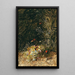 Ein Blumenstrauß wilder Blumen - Olga Wisinger-Florian — gerahmtes Bild an der Wand
