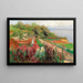 Küstenlandschaft - Olga Wisinger-Florian — gerahmtes Bild an der Wand