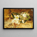 Schwarzer Hellebore - Olga Wisinger-Florian — gerahmtes Bild an der Wand