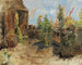 Bauernhofgarten - Olga Wisinger-Florian — Ansicht des Kunstwerks