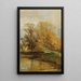 Landschaftsstudie - Olga Wisinger-Florian — gerahmtes Bild an der Wand