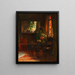 Mein Atelier - Olga Wisinger-Florian — gerahmtes Bild an der Wand