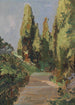 Landschaft im Park - Olga Wisinger-Florian — Ansicht des Kunstwerks