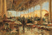 Der Fischmarkt in Venedig (Kampf um Groß- und Kleinschreibung) - Olga Wisinger-Florian — Ansicht des Kunstwerks