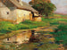 L'étang derrière la maison - Olga Wisinger-Florian — Ansicht des Kunstwerks