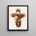 Kreuz der Rosen - Olive E. Whitney — gerahmtes Bild an der Wand