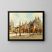 Eine Ansicht des Markusplatzes in Venedig - Oliver Dennett Grover — gerahmtes Bild an der Wand
