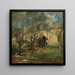 Olivenbäume bei Genua - Gustav Schnäleber — gerahmtes Bild an der Wand