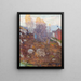 Landschaft - Olof Sager-Nelson — gerahmtes Bild an der Wand