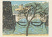 Nijubashi - Onchi Kōshirō — Ansicht des Kunstwerks