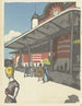 Bahnhof Tokio - Onchi Kōshirō — Ansicht des Kunstwerks