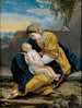 Jungfrau mit Kind in einer Landschaft - Orazio Gentileschi — Ansicht des Kunstwerks