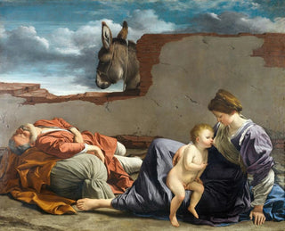 Orazio Gentileschi - Rest On The Flight Into Egypt.webp