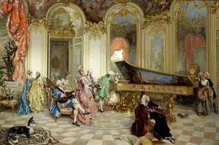 Oreste Cortazzo - A musical soire.webp