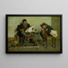Ein politischer Schuhmacher - Orfeo Orfei — gerahmtes Bild an der Wand