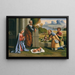 L'Adoration des bergers - Ortolano — gerahmtes Bild an der Wand