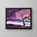 La Mort - Oscar Bluemner — gerahmtes Bild an der Wand