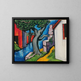 Oscar Bluemner - Mystic Tree.webp