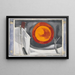 La Lampe du sommeil - Oscar Bluemner — gerahmtes Bild an der Wand