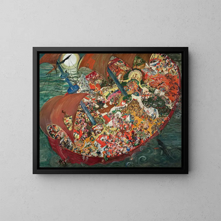 Oskar Laske - Das Narrenschiff.webp