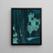 Mondnacht - Oskar Mulley — gerahmtes Bild an der Wand