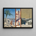 Triptyque du Désir - Oskar Rex — gerahmtes Bild an der Wand