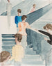 Treppe Bauhaus - Oskar Schlemmer — Ansicht des Kunstwerks