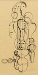 Figuratives Gemälde K 1 - Oskar Schlemmer — Ansicht des Kunstwerks