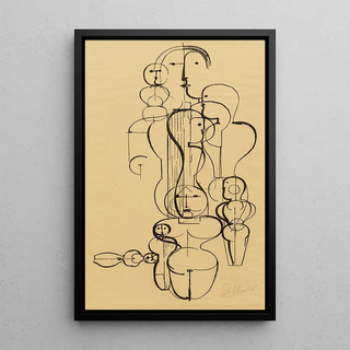 Oskar Schlemmer - Figural Plan K 1 Figurenplan K 1.webp