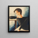Meditierer - Oskar Schlemmer — gerahmtes Bild an der Wand