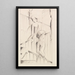 Treppenszene - Oskar Schlemmer — gerahmtes Bild an der Wand
