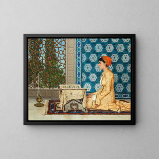 Osman Hamdi Bey - Young Woman Reading.webp