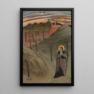Osservanza Master - Saint Anthony the Abbot in the Wilderness.webp