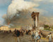 Eruption des Vesuvs - Oswald Achenbach — Ansicht des Kunstwerks