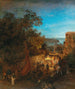 Fête de saint Anne à Ischia, Casamicciola - Oswald Achenbach — Ansicht des Kunstwerks