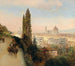 Ansicht von Florenz - Oswald Achenbach — Ansicht des Kunstwerks