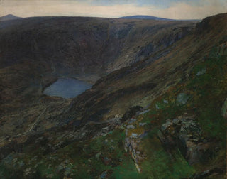 Otakar Lebeda - Mountain Lake in the Giant Mountains.webp